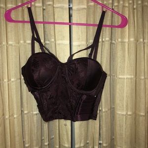 Charlotte Russe bralette purple size XSMALL
